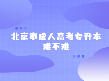 北京市成人高考專升本